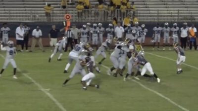 J.P. Taravella Football Records 1st Win; Cross Country, Bowling and Swimming Underway