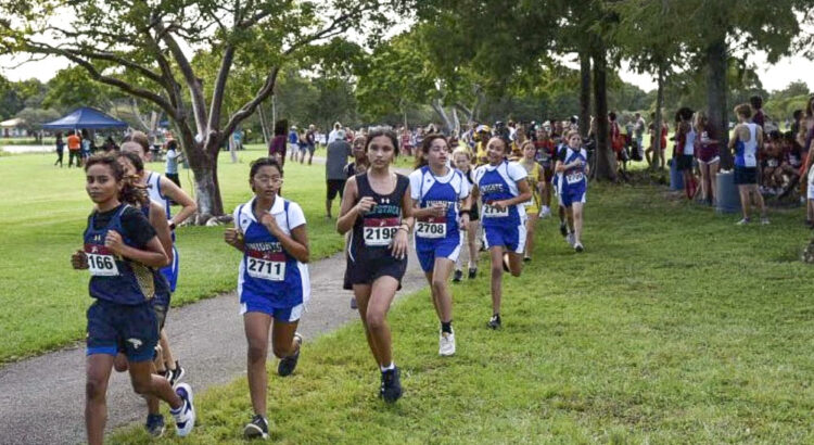 Renaissance Charter School at University Cross Country Teams Competes at Tradewinds Park