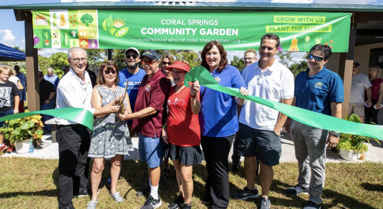 Coral Springs Community Garden Expands, Offers New Opportunities for Gardeners and Education