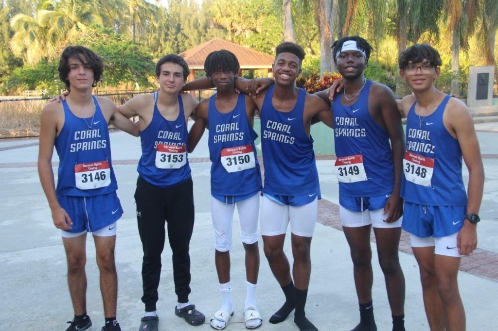 J.P. Taravella and Coral Springs High Boys and Girls Cross Country Qualify for Regionals in Miami-Dade