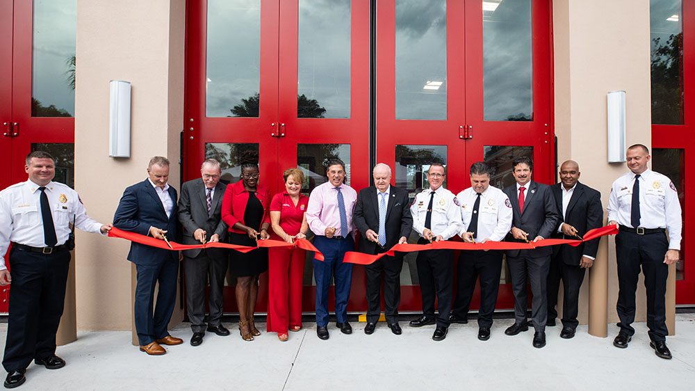 Coral Springs Celebrates the Grand Opening of Fire Station 64 with Ribbon-Cutting Event