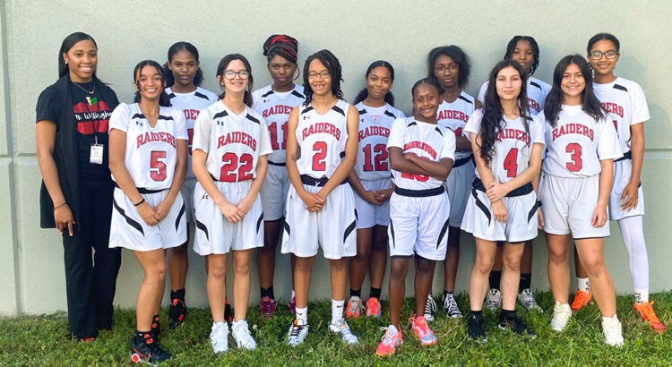 Ramblewood Middle School’s Girls’ Basketball Team Achieves a Historic Undefeated Season