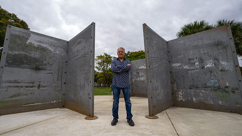 Coral Springs Unveils Steel Sculpture to Celebrate 60th Anniversary
