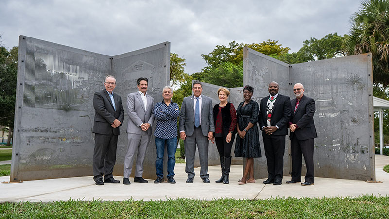 Coral Springs Unveils Striking Corten Steel Sculpture to Celebrate 60th Anniversary and City's Rich History