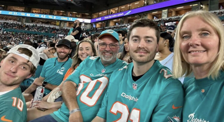 Coral Springs Vice Mayor Shawn Cerra Honored at Miami Dolphins Game