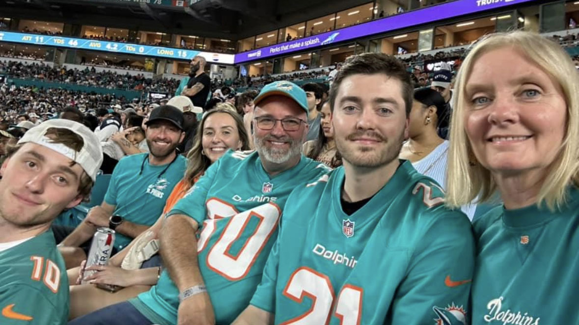 Coral Springs Vice Mayor Shawn Cerra Honored at Miami Dolphins Game