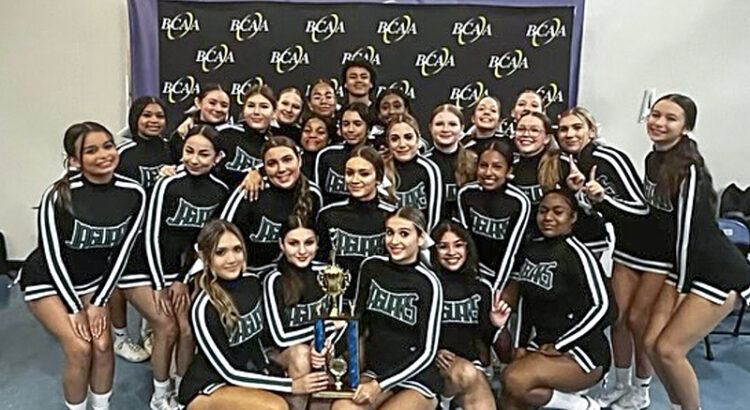 Coral Glades Cheerleading Team Wins District Championship in Extra Large Non-Tumbling Division