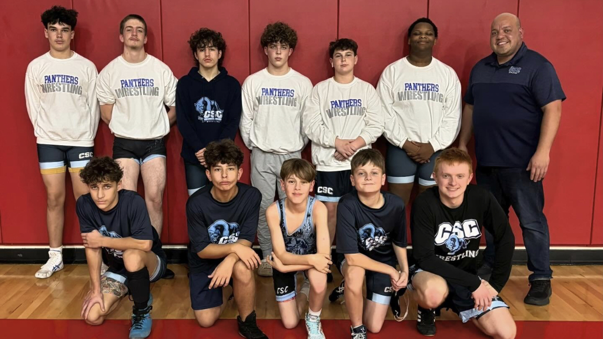 Coral Springs Charter Wrestling Team Defeats St. Andrew's in District Dual