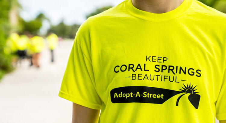 Earn Service Hours During Coral Springs Clean-Up Day