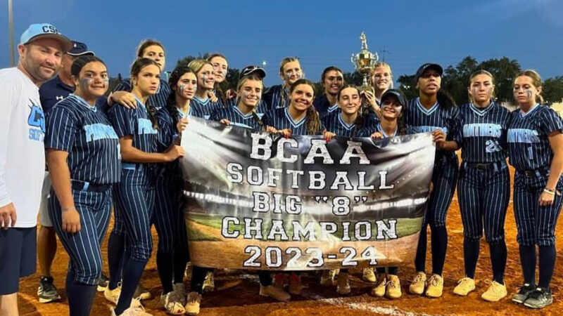 Coral Springs Charter Softball Wins 4th Big-8 Championship in 6 Years