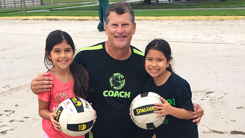 Sand Turtles Coach Blends Passion for Volleyball and Marine Art in Coral Springs