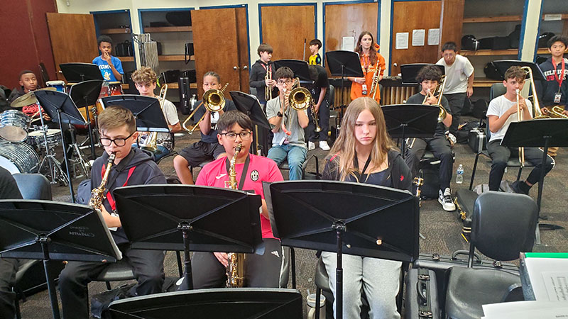 Ramblewood Middle School Bands Earn Superior Ratings at MPA's