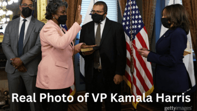 Real Photo of VP Kamala Harris