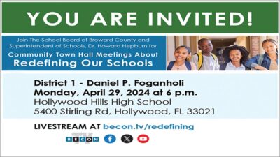 Video Thumbnail: Community Town Hall About Redefining Our Schools - April 29, 2024
