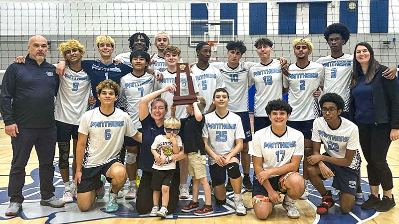 Coral Springs High School Boys Volleyball Knocks Off Rival; Reaches
Regional Semifinals