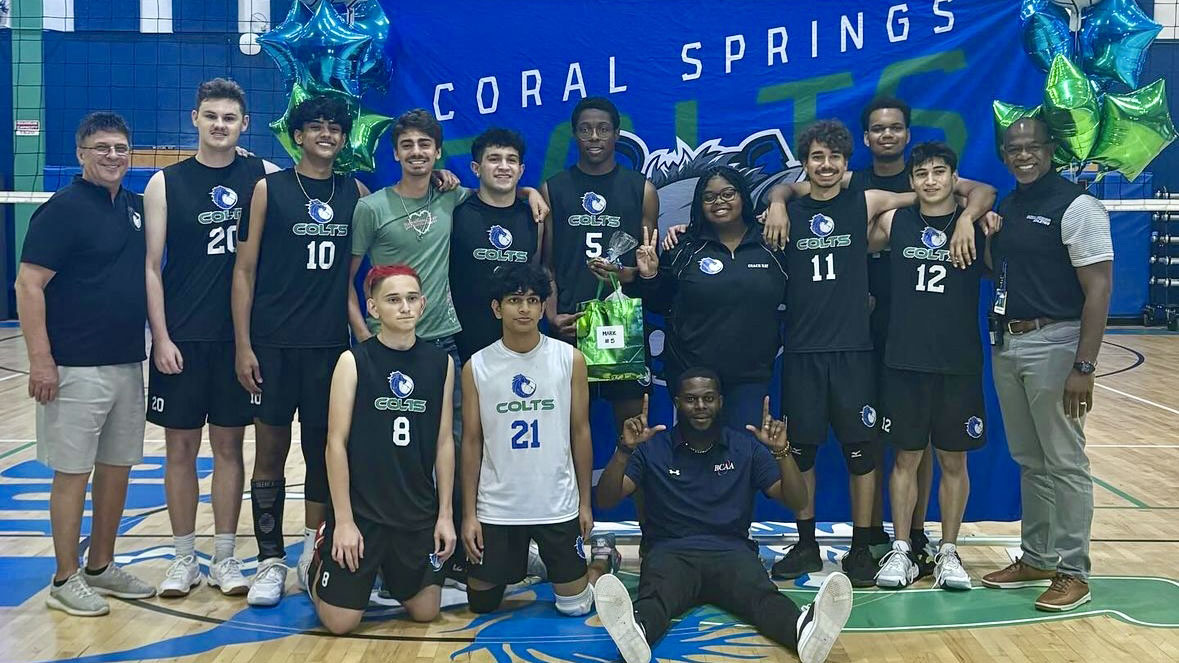 Coral Springs High School Boys Volleyball Knocks Off Rival; Reaches Regional Semifinals