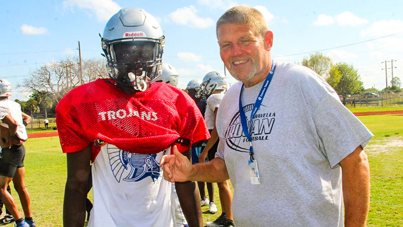 Former Police Chief Clyde Parry to Patrol the Sidelines as J.P. Taravella’s New Football Coach