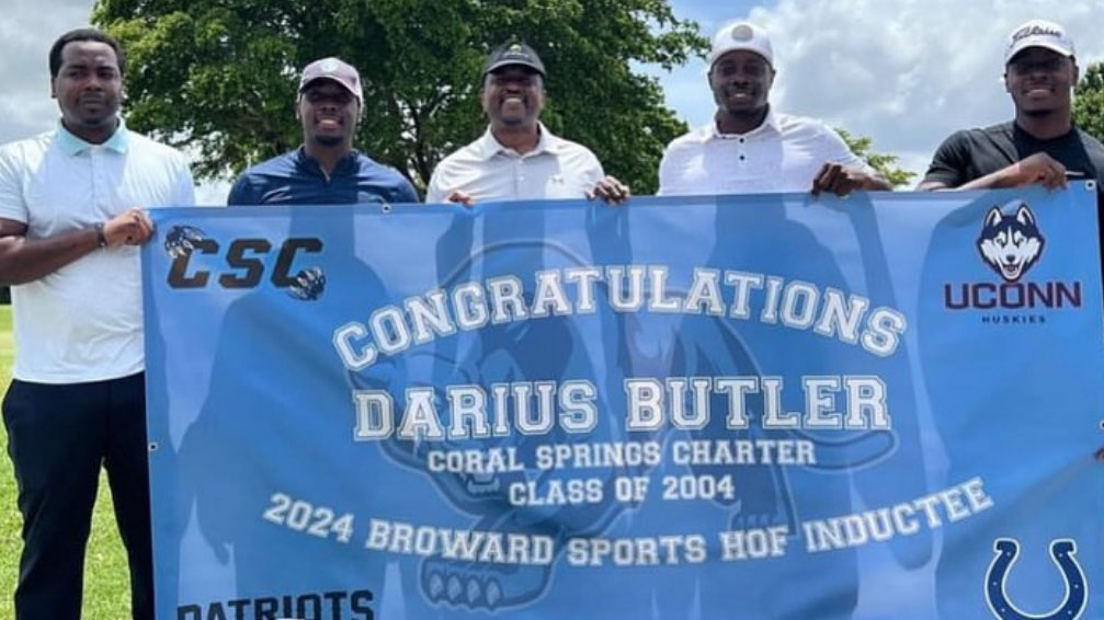 CSC Graduate Darius Butler to be Inducted Into Broward County Sports Hall of Fame