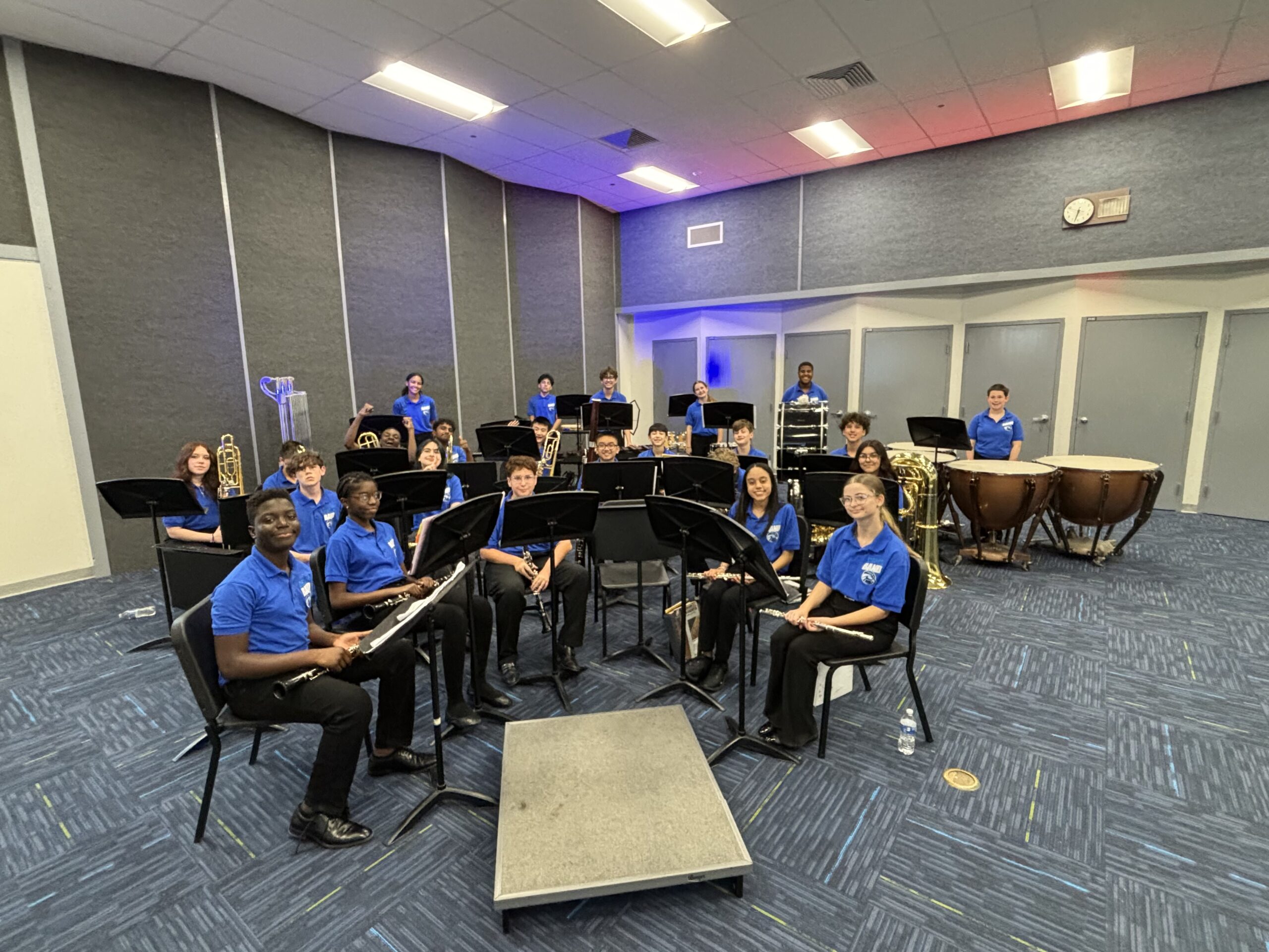 Coral Springs Middle School Celebrates New Band Room