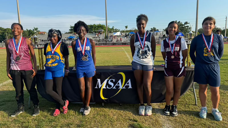 3 Middle Schools in Coral Springs Compete in Postseason in Track and Field