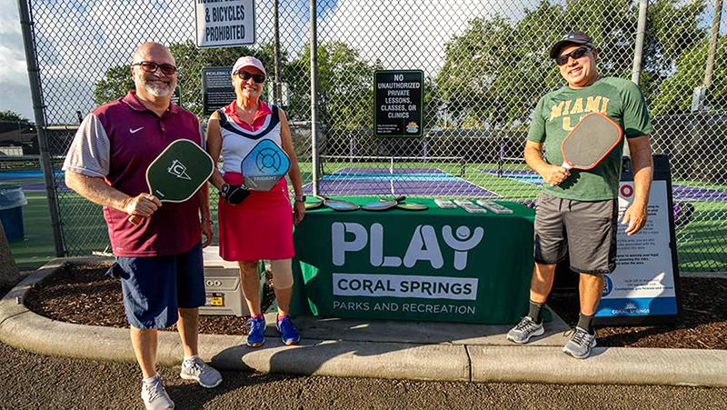 Commissioner Joy Carter Hosts "Move with the Mayor" Pickleball Event August 8