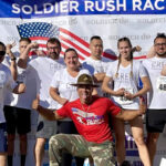 Soldier Rush organizer Manuel Mair in front. {Soldier Rush}