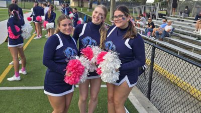 Coral Springs Charter Students Newland, Broekelmann, and Stewart Lead both in Academics and Cheer