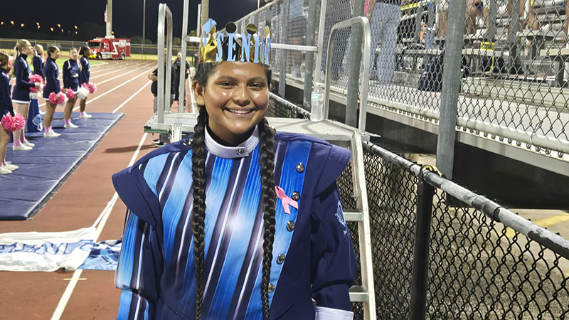 Coral Springs Charter Senior Leads with Talent and Dedication in Marching Band and Academics