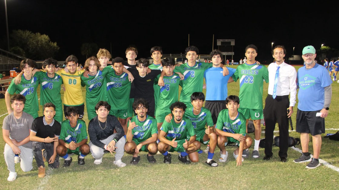 Coral Springs High School Soccer Teams Hold Senior Night