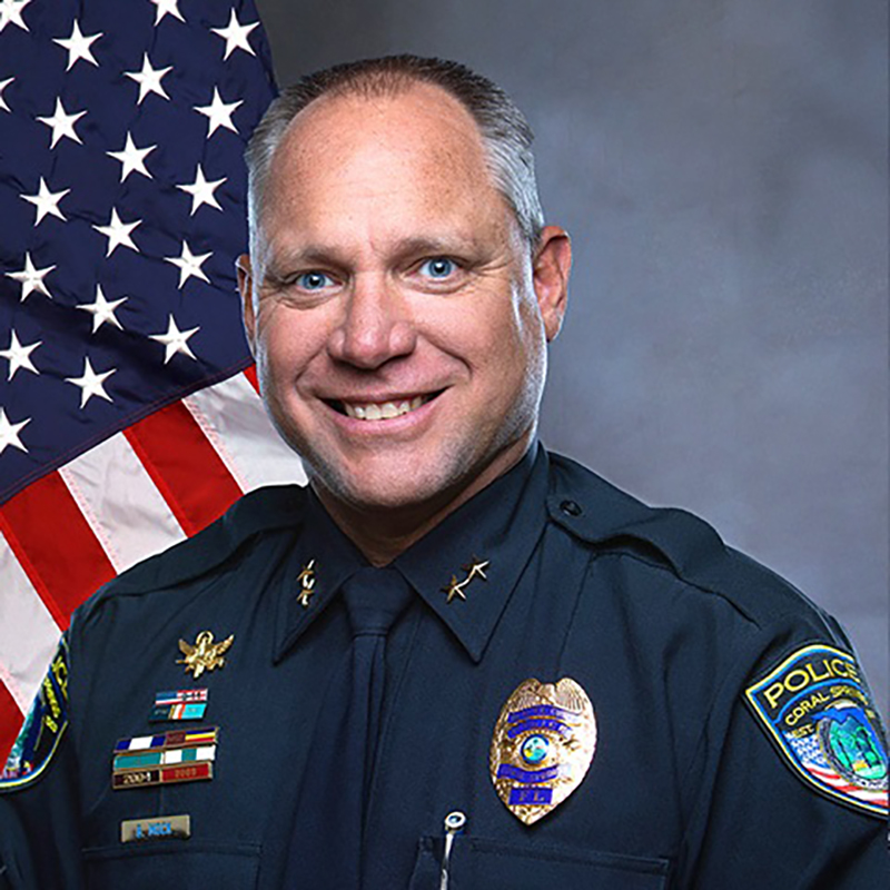 New Top Cop in Coral Springs: Chief Brad Mock Takes Helm at CSPD