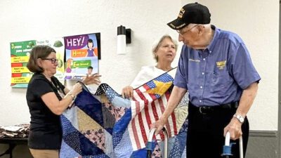Coral Springs Craft Guild Honors Veterans with Quilts of Valor