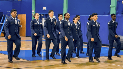 Coral Springs High Air Force JROTC Earns Recognition at Drill Competition