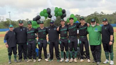 High School Baseball Teams in Coral Springs Honor Seniors Before Playoffs