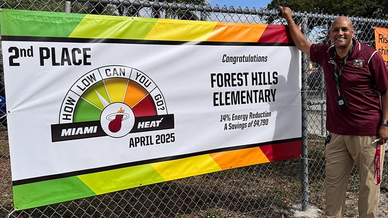 Forest Hills Elementary Scores Big in Miami Heat Energy Challenge 6 Forest Hills Elementary Scores Big in Miami Heat Energy Challenge