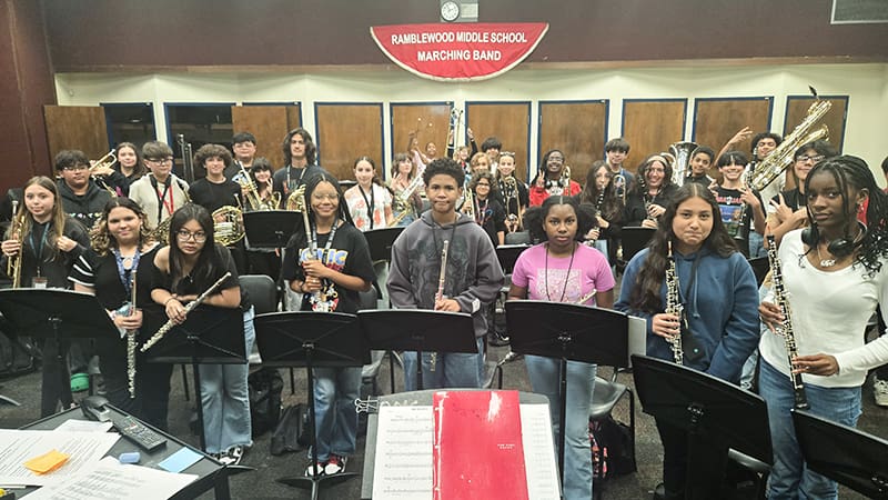 Ramblewood Middle School Musicians Earn High Ratings 6 Ramblewood Middle School Musicians Earn High Ratings