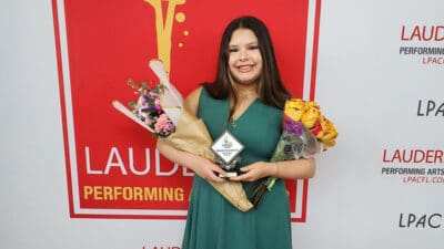 J.P. Taravella Freshman Named Broward School's Youth Volunteer of the Year