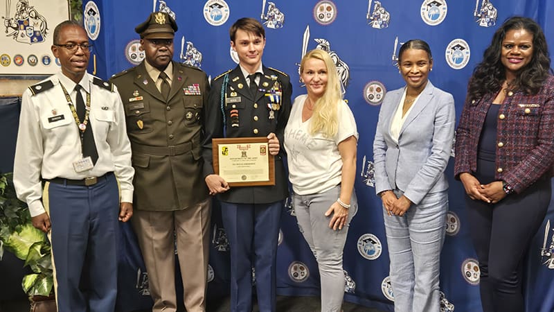 Coral Springs JROTC Cadet Rescues 4 Teens from Rip Current, Earns Medal of Heroism