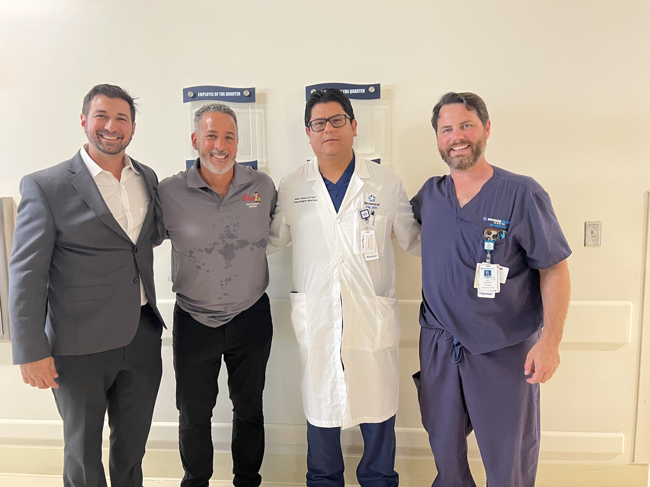 “Miracles Do Exist": Coral Springs Bicyclist Nearly Killed by Car Thanks Doctors Who Saved Him 6 “Miracles Do Exist": Coral Springs Bicyclist Nearly Killed by Car Thanks Doctors Who Saved Him