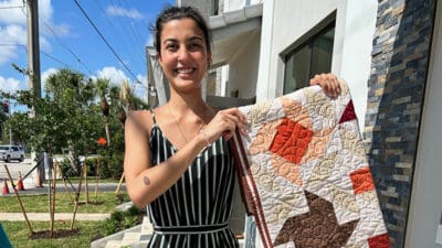 Coral Springs Quilt Guild Donates Handmade Quilts to New Habitat for Humanity Homeowners