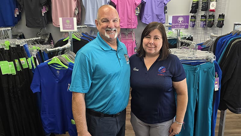 Retired Nurse and Firefighter Open Uniforms for America in Coral Springs 6 Retired Nurse and Firefighter Open Uniforms for America in Coral Springs