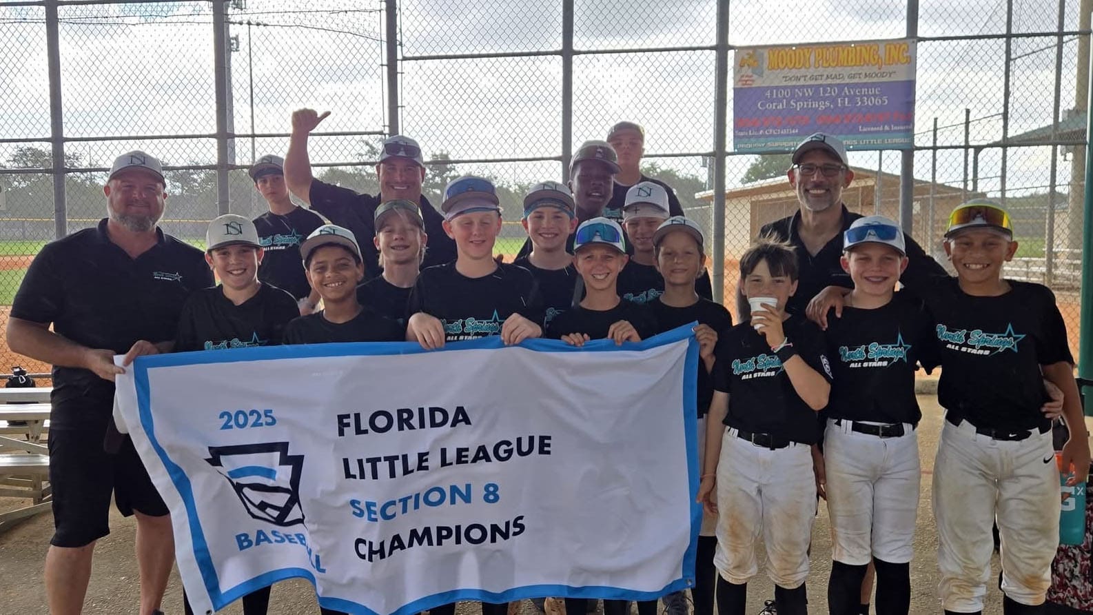 North Springs Little League 12U All-Star Baseball Team Advances to State Championship