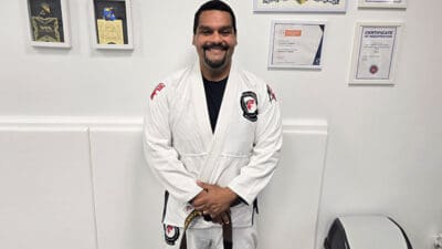 Edgar Estevez who owns Andrezza Facanha Brazilian Jiu-Jitsu Academy