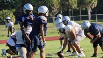 J.P. Taravella Football Team Records 1st Win Since 2023