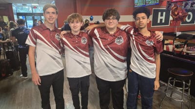 Connor Ogden, Angelo Ferrigno, Bryce Gregory and Hunter Woodruff