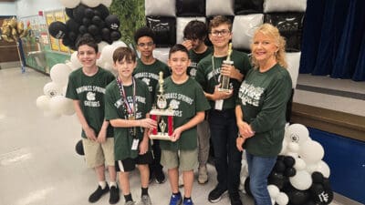 The Sawgrass Springs Middle School Chess Team earned third place at the Chess4Life tournament2