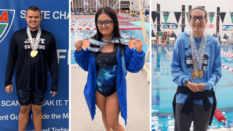 Defining Greatness: Coral Swims Swimmers Make History at FHSAA Disability State Championship