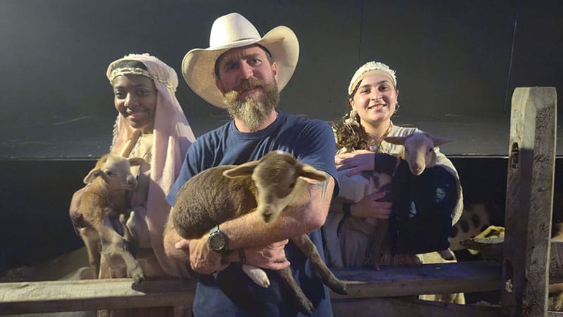 Local Farmer Provides Biblical Sheep for Bethlehem Revisited 6 Local Farmer Provides Biblical Sheep for Bethlehem Revisited