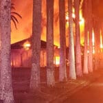 Coral Springs Firefighters Battle Blaze in Heron Bay