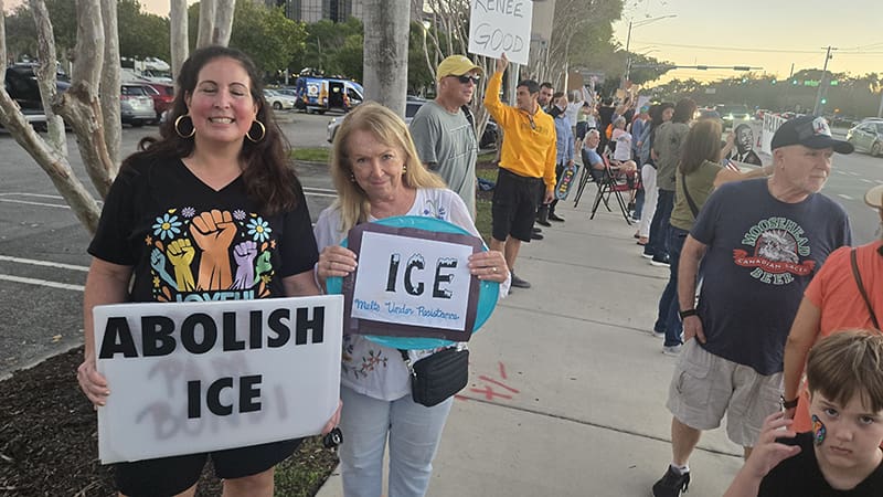 Local Activists Rally Against ICE Violence After Minneapolis Shooting 7 Local Activists Rally Against ICE Violence After Minneapolis Shooting