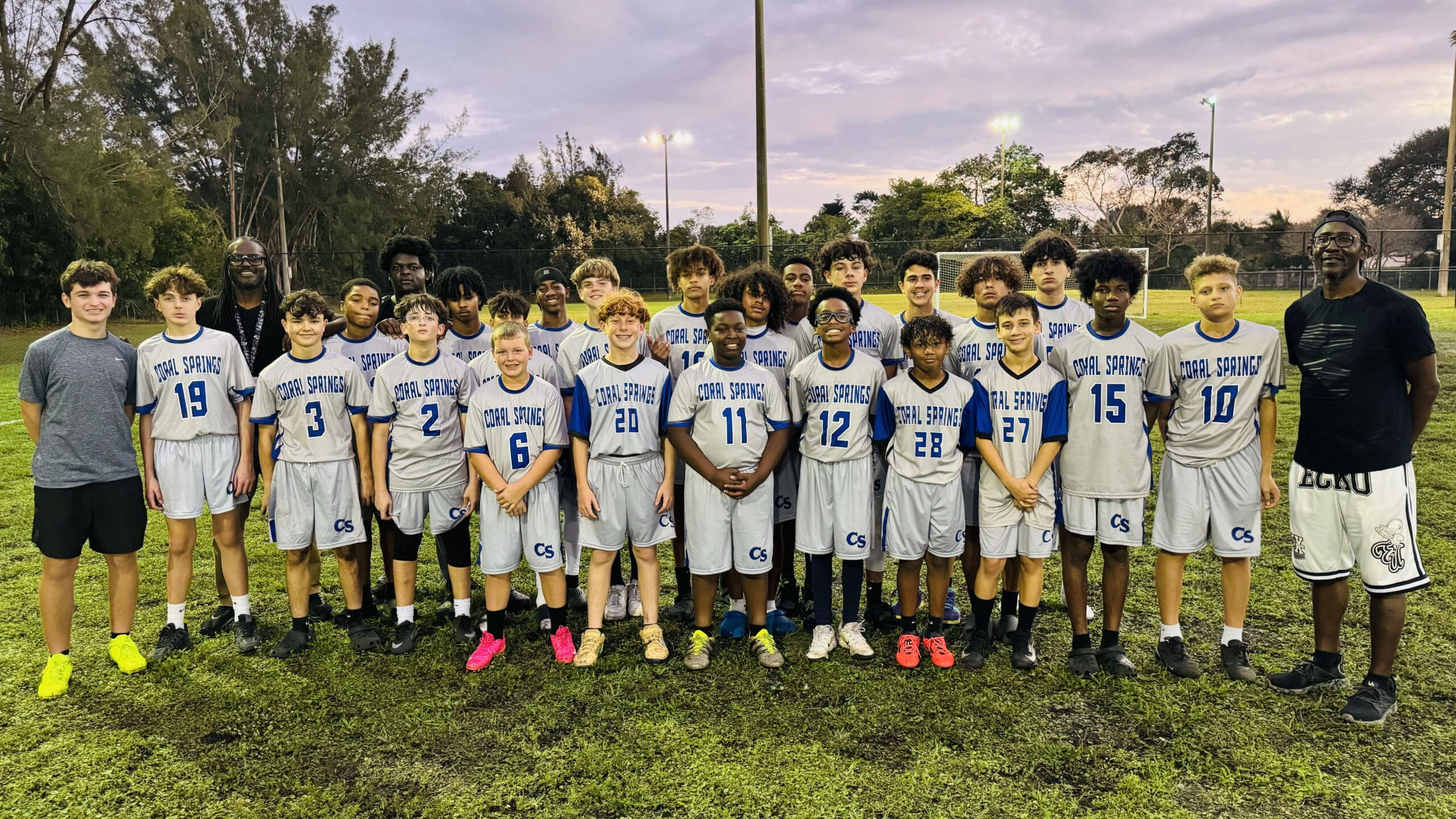 Coral Springs Middle School Flag Football Team Opens Season 5-0 6 Coral Springs Middle School Flag Football Team Opens Season 5-0